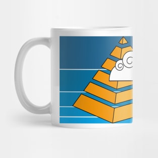 Egyptian pyramid Mug